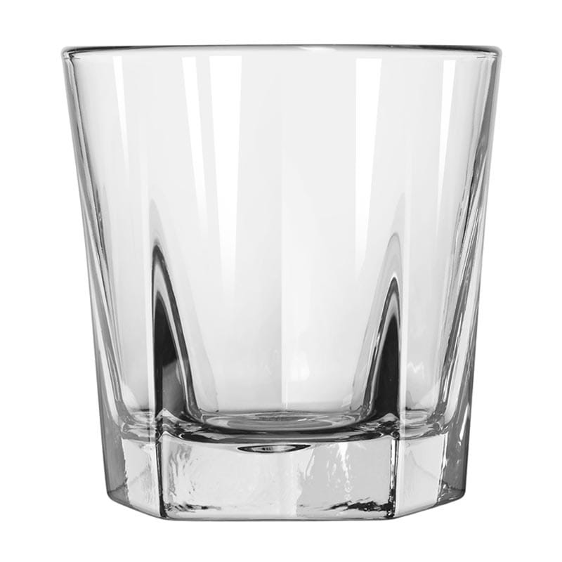 Glass Bar Double Old Fashion Wide