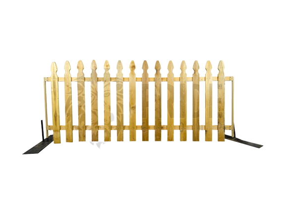 Fence &#8211; Picket &#8211; Natural Wood