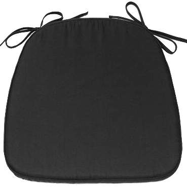 Chair Cushion Chiavari &#8211; Soft &#8211; Black