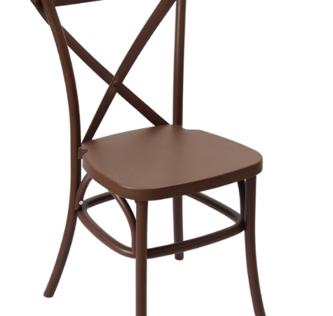 Chair &#8211; Crossback &#8211; Chocolate