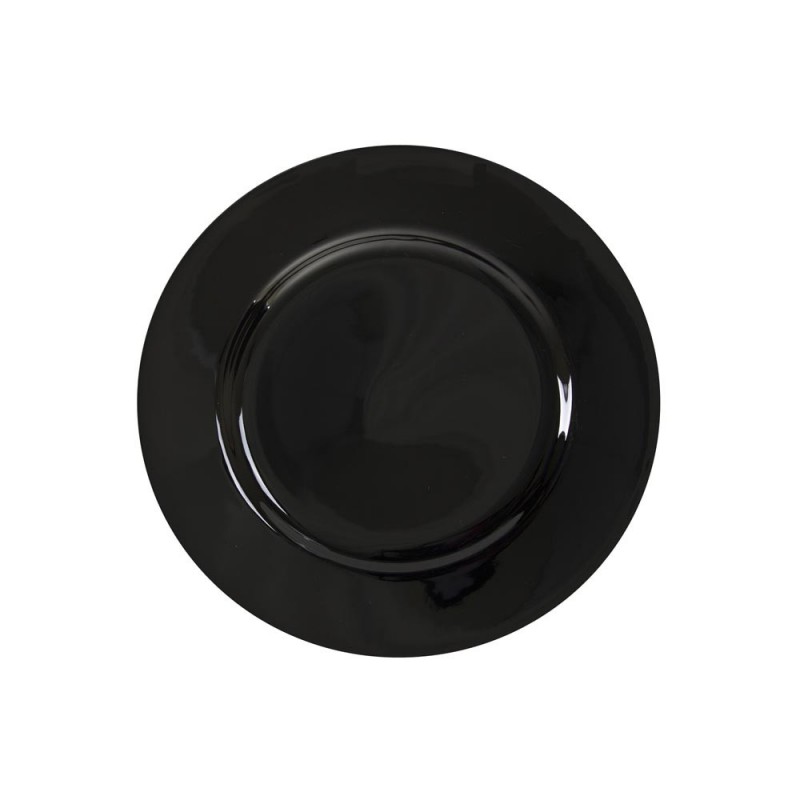 China Classic Black Plate 6&#8243; Bread/butter