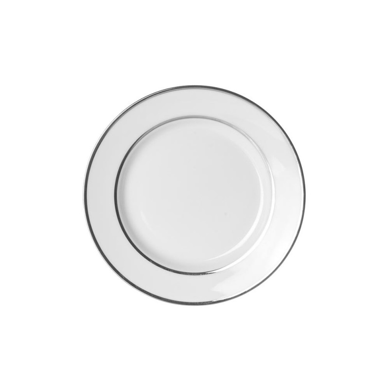 China Platinum Rim White Plate 6 1/2&#8243; Bread/butter