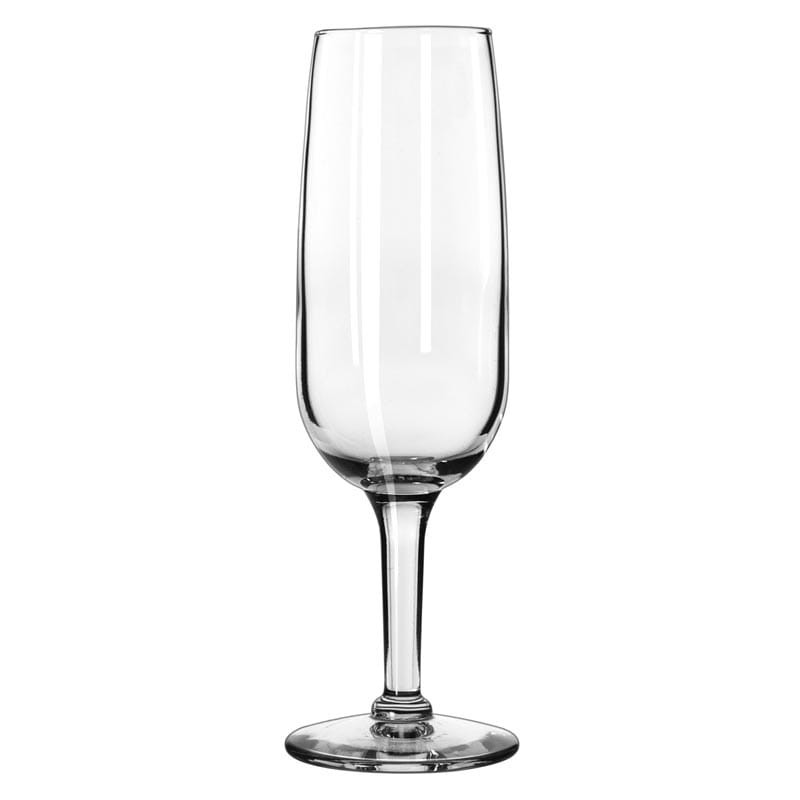 Glass Stem Champagne Flute  6.25 Oz