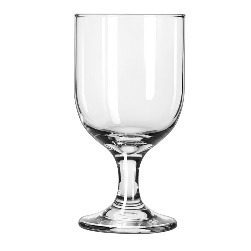 Glass Stem Goblet Water  10.5 Oz