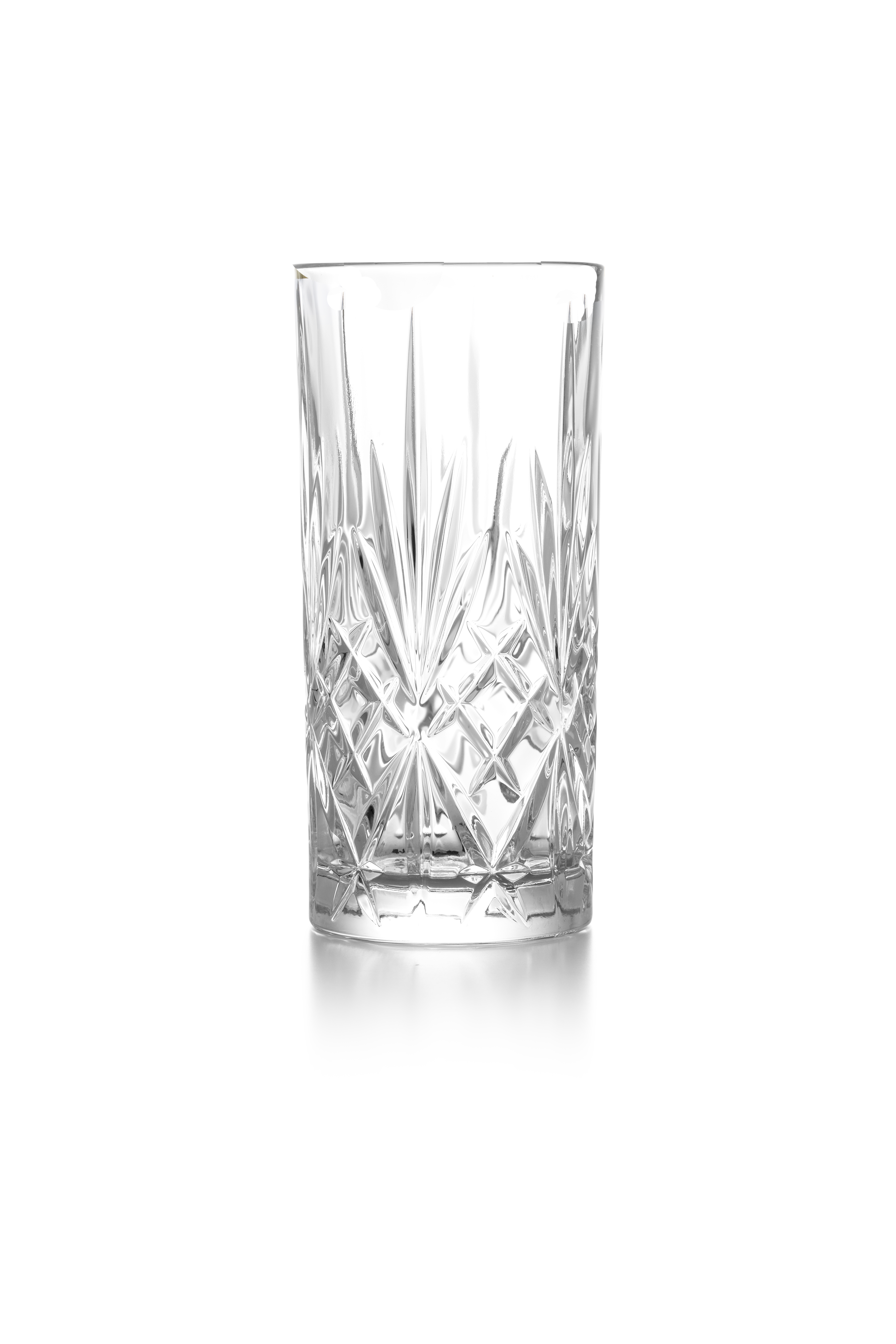 Glass St. Charles Bar Hiball Clear 12.25 Oz