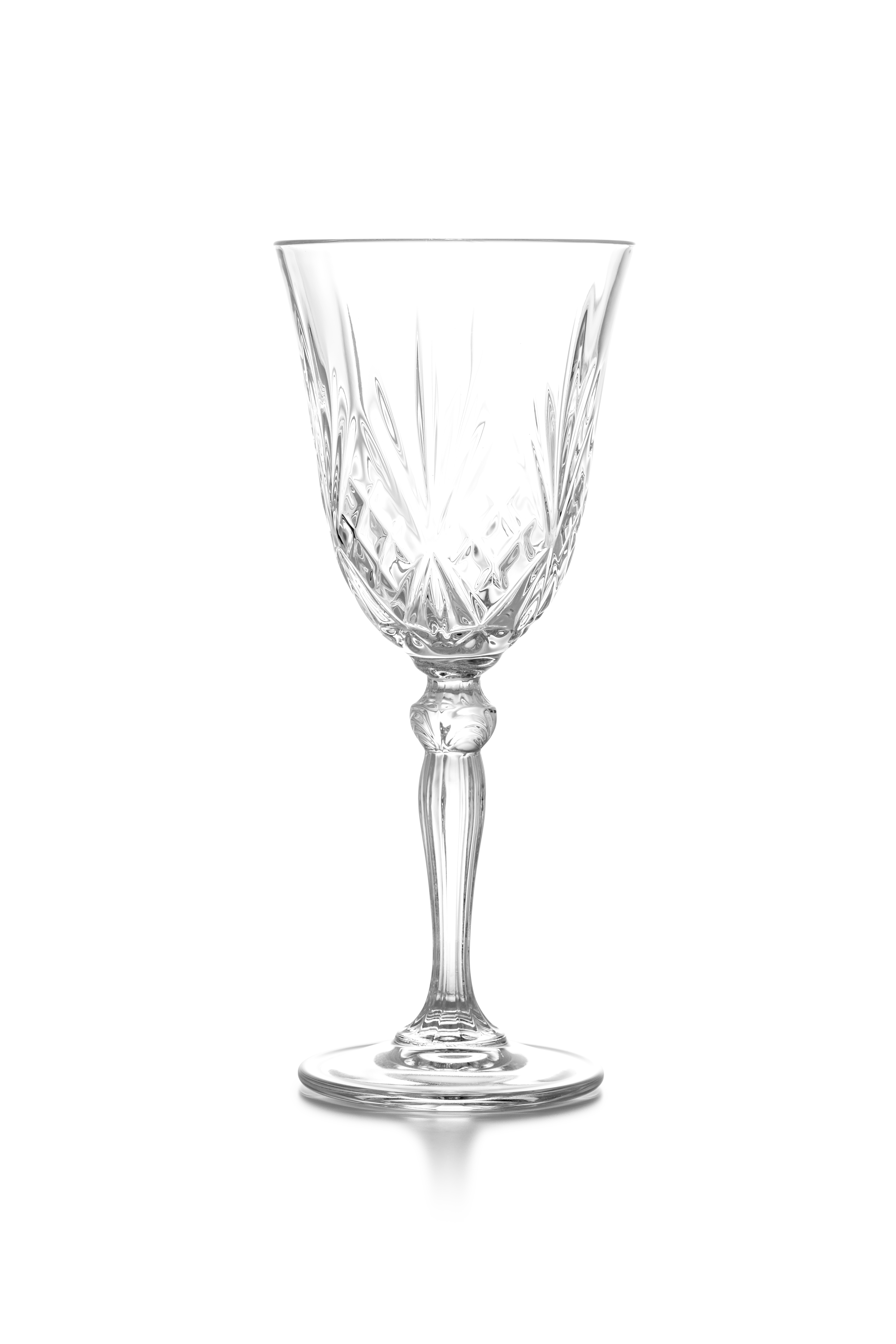 Glass St. Charles Stem White Wine Clear 7.25 Oz
