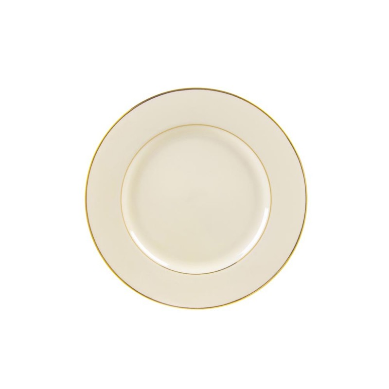 China Gold Rim Ivory Plate 6&#8243; Bread/butter
