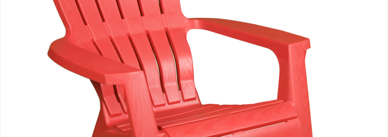 Chair &#8211; Adirondack &#8211; Red