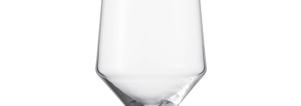 Glass Posh Stem Goblet Water Clear 15.2oz