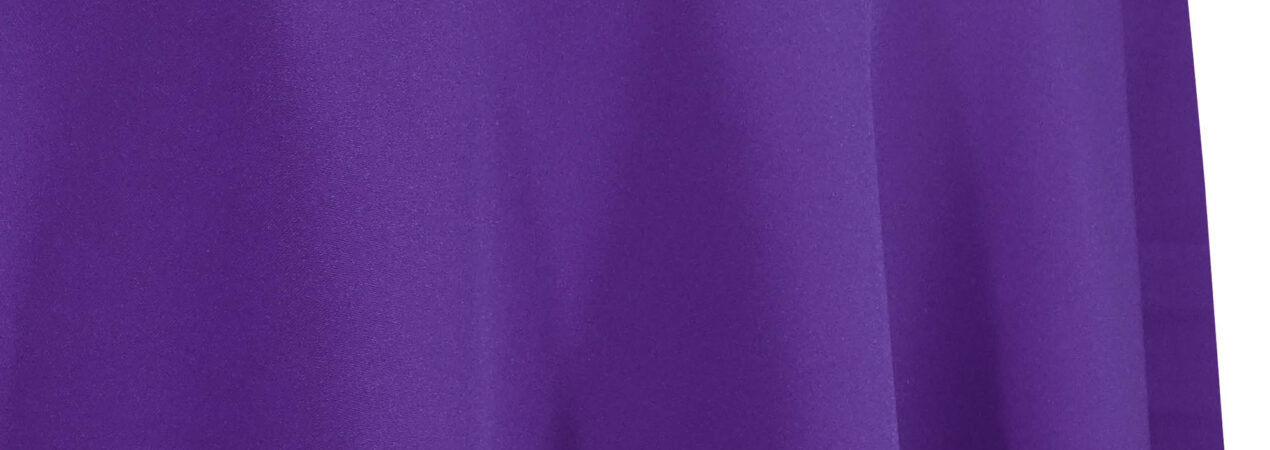 Linen &#8211; Poly Purple U1258