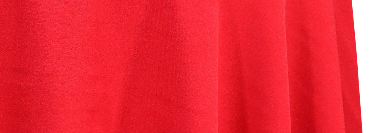Linen &#8211; Poly Red 1190