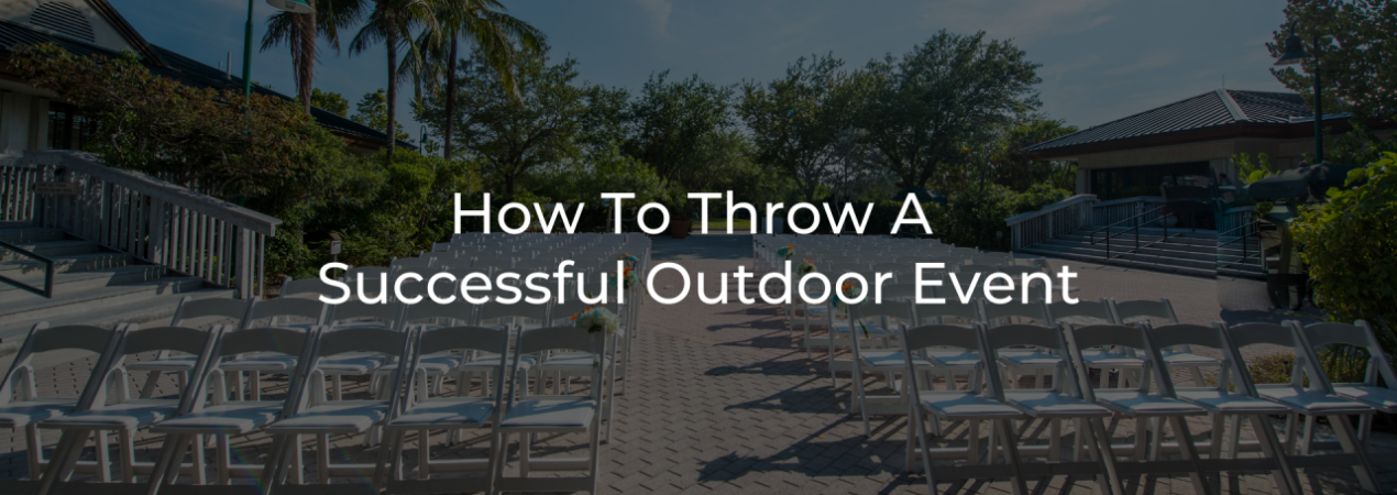 Outdoor Event Guide to be successful